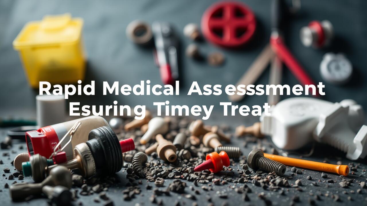 Rapid Medical Assessment: Ensuring Timely Treatment in Disaster Situations